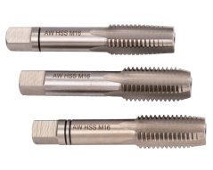 Menetfúró  M16x2mm HSS M2 3 darab