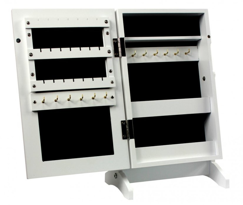 Tükör ékszer tárolóval CARA