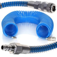 Furtun spiral pentru compresor 10 m – 5×8 mm, PE TA110