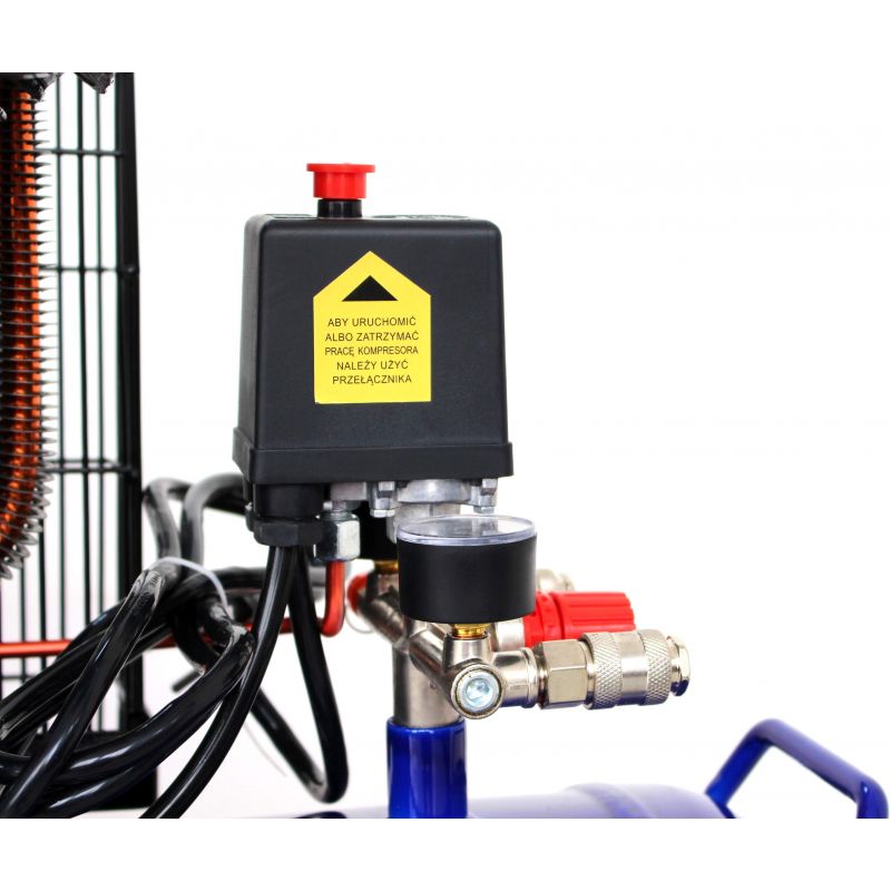 100L uljem podmazani kompresor s 2 klipa, 230V, KD4054