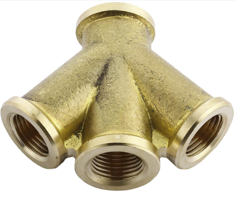 Pneumatikus T elosztó 1/2" belső menet