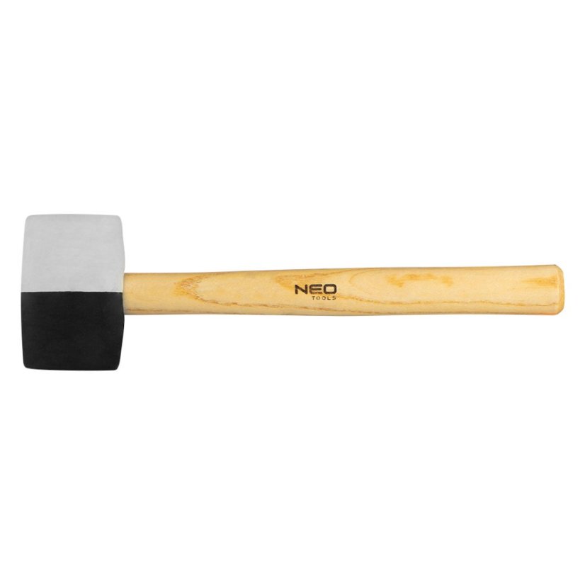 Gumikalapács 58 mm, 450 g, fekete és fehér gumi 25-067