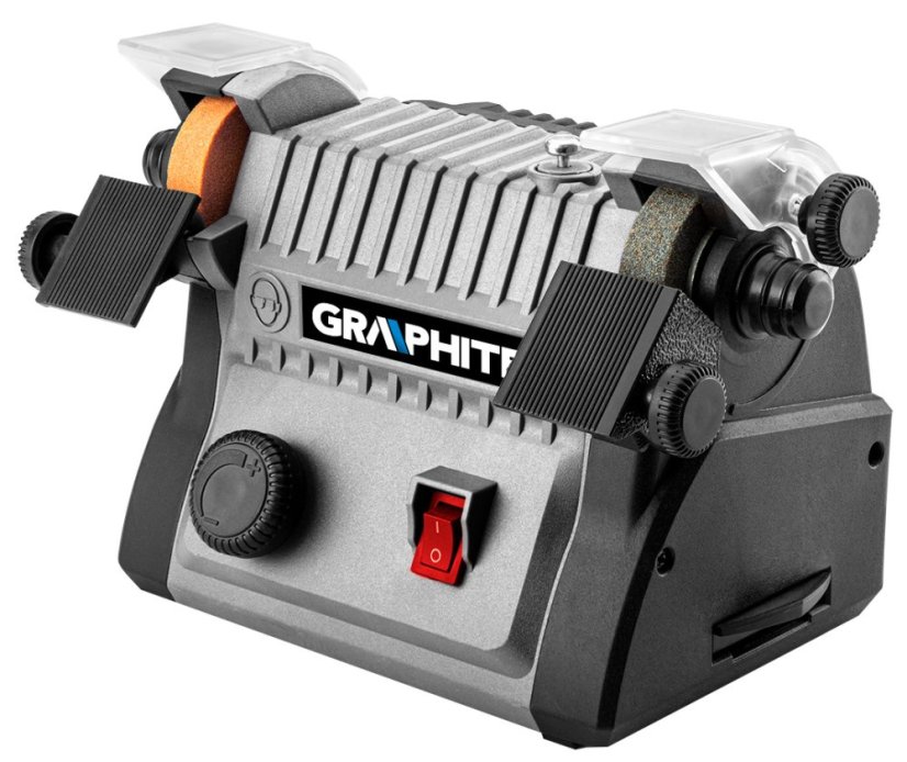 Mini-Akku-Schleifmaschine 3 in 1 - Tischschleifmaschine, Poliermaschine, Schleifmaschine mit biegsamer Welle 58G095