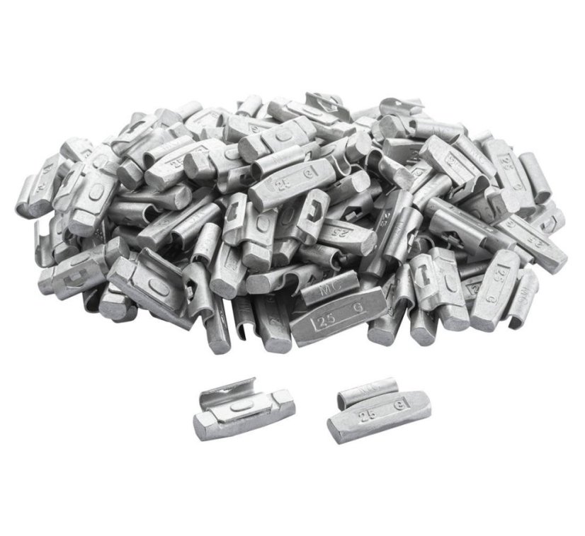Gewichte aus Gewindestahl - FE ALU - 25G/ 100Stk
