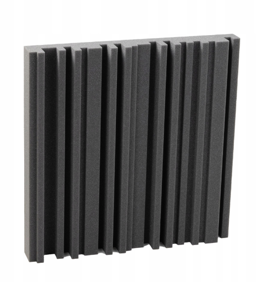 Akustický panel Equalizer 50x50cm, tloušťka 7cm, tmavě šedý