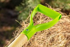 Univerzális villa, 4 fog, fa nyél, műanyag markolat 15G040