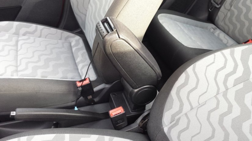 Skoda ROOMSTER Armlehne, schwarz, Textilbezug