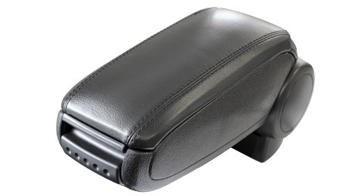 Cotieră Opel CORSA D, piele-eco, neagră