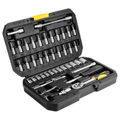 Chei tubulare 1/4" set 46 buc 38D640