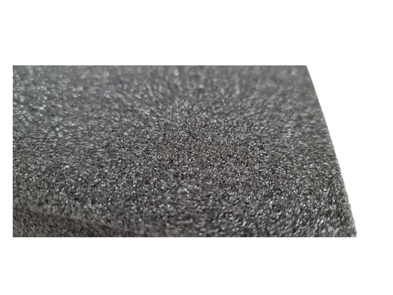 PE-Schaumstofffüller  35kg/m3 50x30x3cm schwarz
