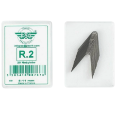 Vágó penge R-2 PS15, PSO futófelületvágóhoz, 5-11 mm, 20 db