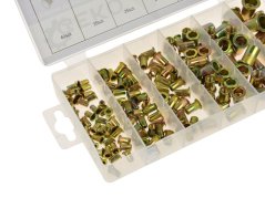 Sada nýtovacích matic Ocel M3-M10 150ks G02912