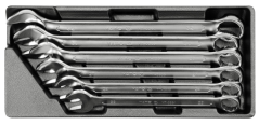 Szerszámosláda töltet - csillag-villáskulcsok 22-32mm 6db YT-5532