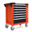 Cărucior pentru scule de atelier 258pcs - 7 sertare KD1067
