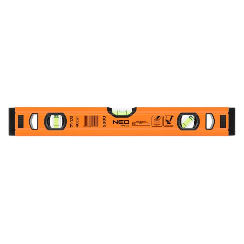 Aluminium-Wasserwaage S 300, 3 Wasserwaagen, 40 cm 71-131