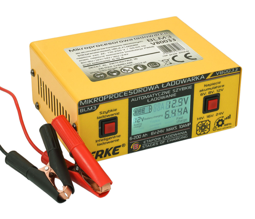 Mikroprocesszoros akkumulátor töltő 6/24 V BML3 Mikroprocesszoros akkumulátor töltő 6/24 V BML3