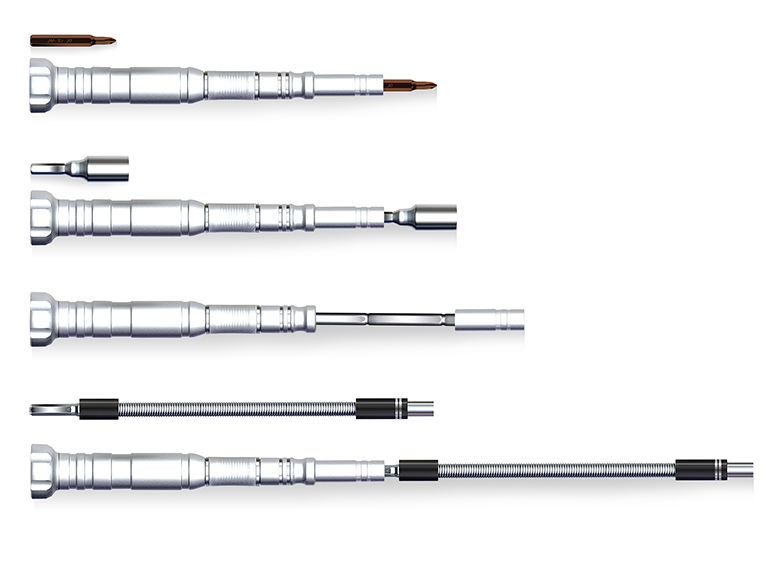 Komplet izvijačev za fino mehaniko 61 kos JM-8166