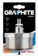 Pila za rupe 28 - 75 mm, 5 kom 57H957