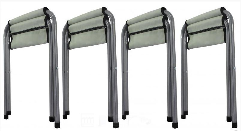 Stol za kampiranje 120x60x70cm i 4 stolice White