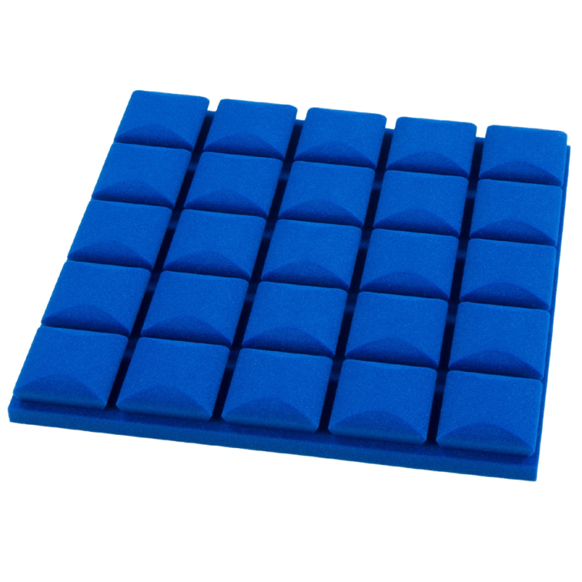 Akusztikai panel - kocka 50x50x5cm kék