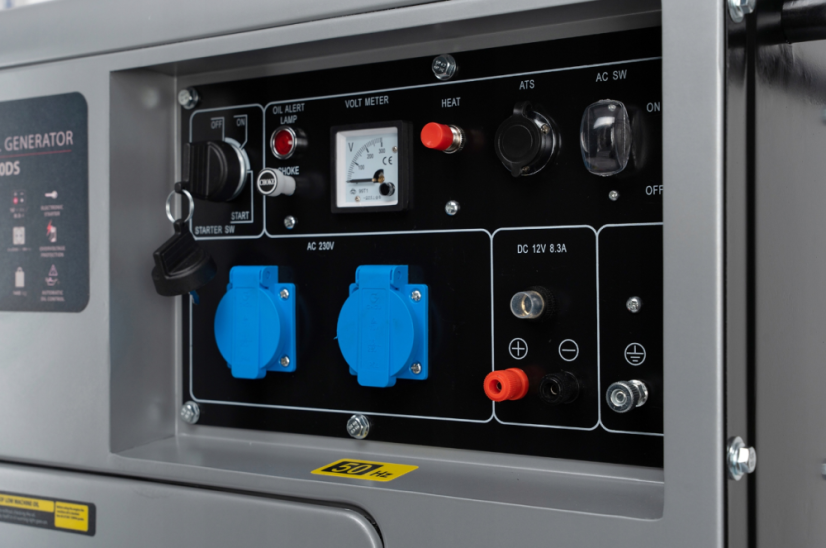 Generator electric portabil diesel TA7350DS – 5000W, AVR, monofazat, 8 ore de funcționare