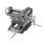 Zweiachsiger Kreuzmaschinenschraubstock 100 mm 35-035