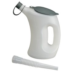 Mérőedény, fedéllel-FLA-PE, átlátszó, 1 l 07 621