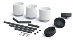 Suport pentru flori BLOOMIE STAND alb 54cm