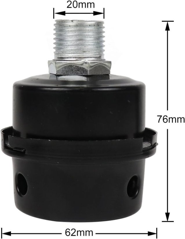 Zračni filter za kompresor 1/2", primeren za 100, 200l, 300l in 400l