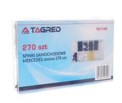 Spony, klipy, kolíky do aut, upevňovací, náhrada za značku MERCEDES 270 ks TA1148
