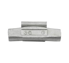 Centírozó acél súly pléh felnire - 30g/100db