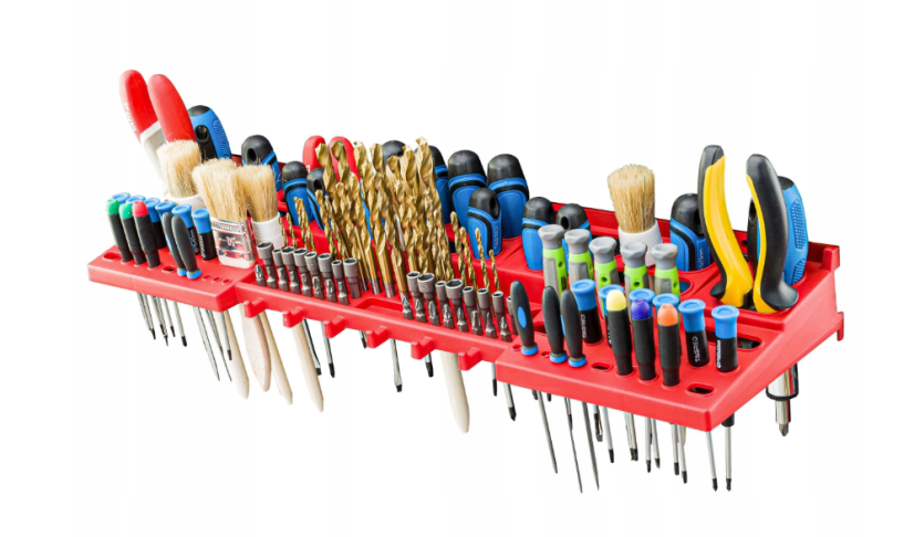 Szerszámfal 78x78cm 20 doboz és tartók