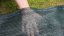 Plasă de umbrire verde 1x10m 55% umbrire