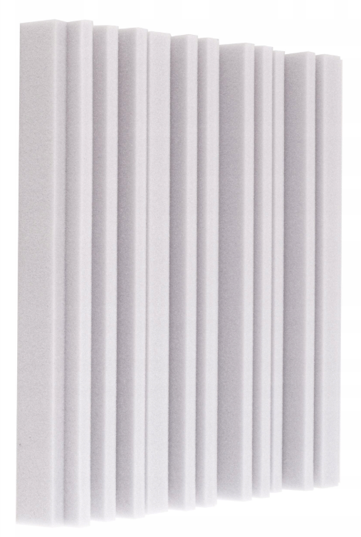 Akustický panel Equalizer 50x50cm, tloušťka 7cm, světle šedý