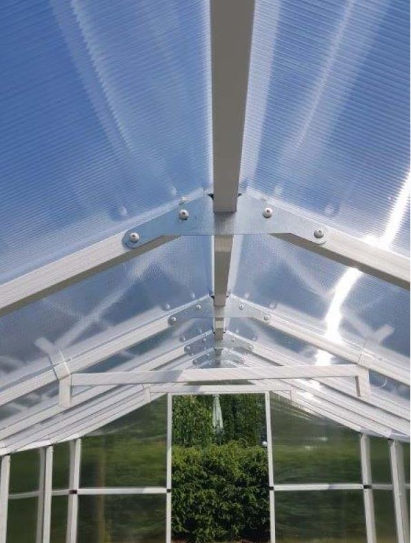 Gewächshaus aus Polycarbonat 210x405x191cm