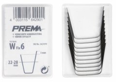Vágópenge W Fix 6, PREMA futófelületvágóhoz 22-28mm, 10db
