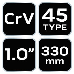 Tűzoltó készülék 330 mm, 1.0" 02-426