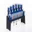 18-teiliges Schraubendreher-Set, Schraubendreher, PH-, PZ-, TORX-, Flach- und Kreuzschlitzschraubendreher im Ständer, Cr-V TA1067