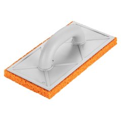 Netezitor cu burete de cauciuc 18 mm, 280 x 140 mm, mâner din plastic 50-222