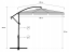 Umbrelă pliabilă gri închis pentru grădină 350cm