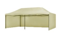 Шатра тип хармоника 3x6 бежова SQ