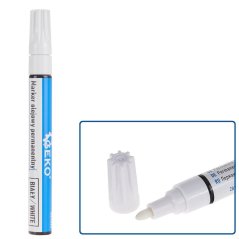 Маркер за гуми - водоустойчив, маркер за масло, бял G29025