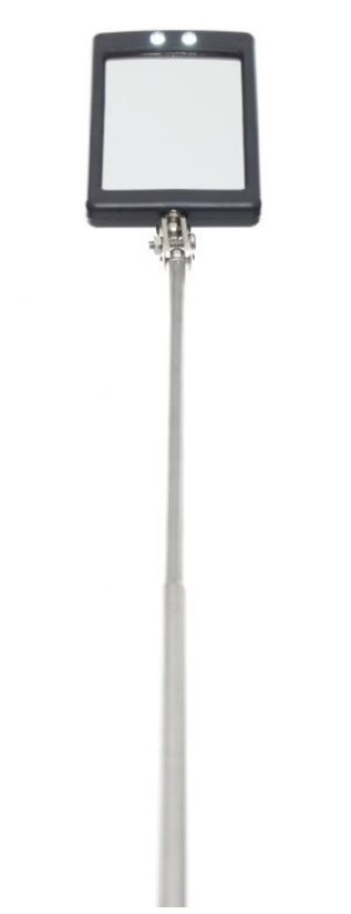 Ogledalo za inspekciju s LED-om, teleskopsko 285-876 mm KD10189