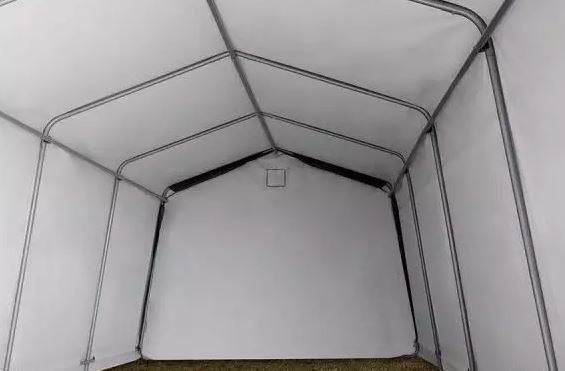 Autó garázs 3,3x4,7m Sötétzöld