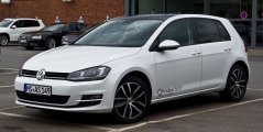 Loketní opěrka Volkswagen GOLF 7 - Armster 2, černá, eko-kůže