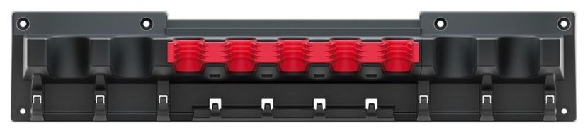 Függesztett szerszámtartó 597x128x118mm Black/ Red