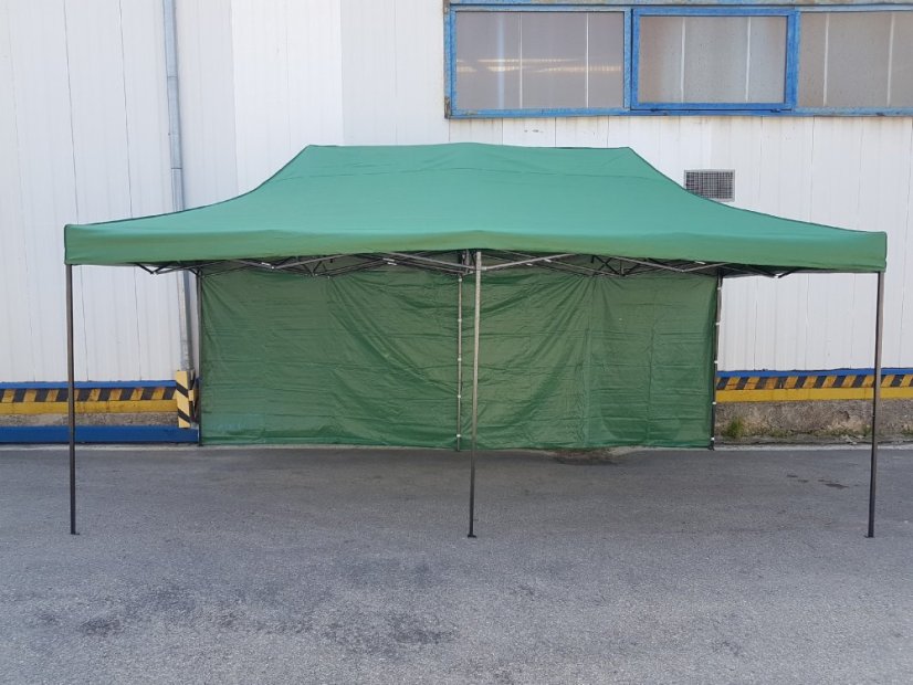 Cort pavilion pliabil  3x6 verde SQ