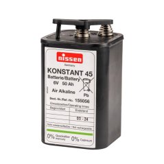 Akkumulátor a figyelmeztető lámpához 6V/50AH