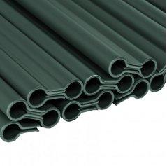 Клипси за закрепване на засeнчвaщтa мрежа 19см, зелени, 20бр.