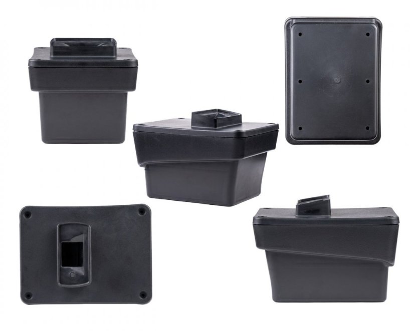 Könyöktámasz Škoda OCTAVIA 3, fekete, öko-bőr